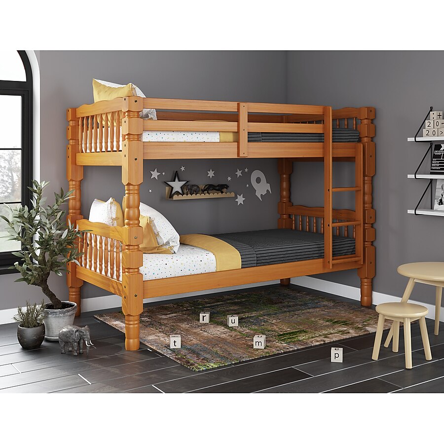 Including : Twin Over Twin Bunk Bed